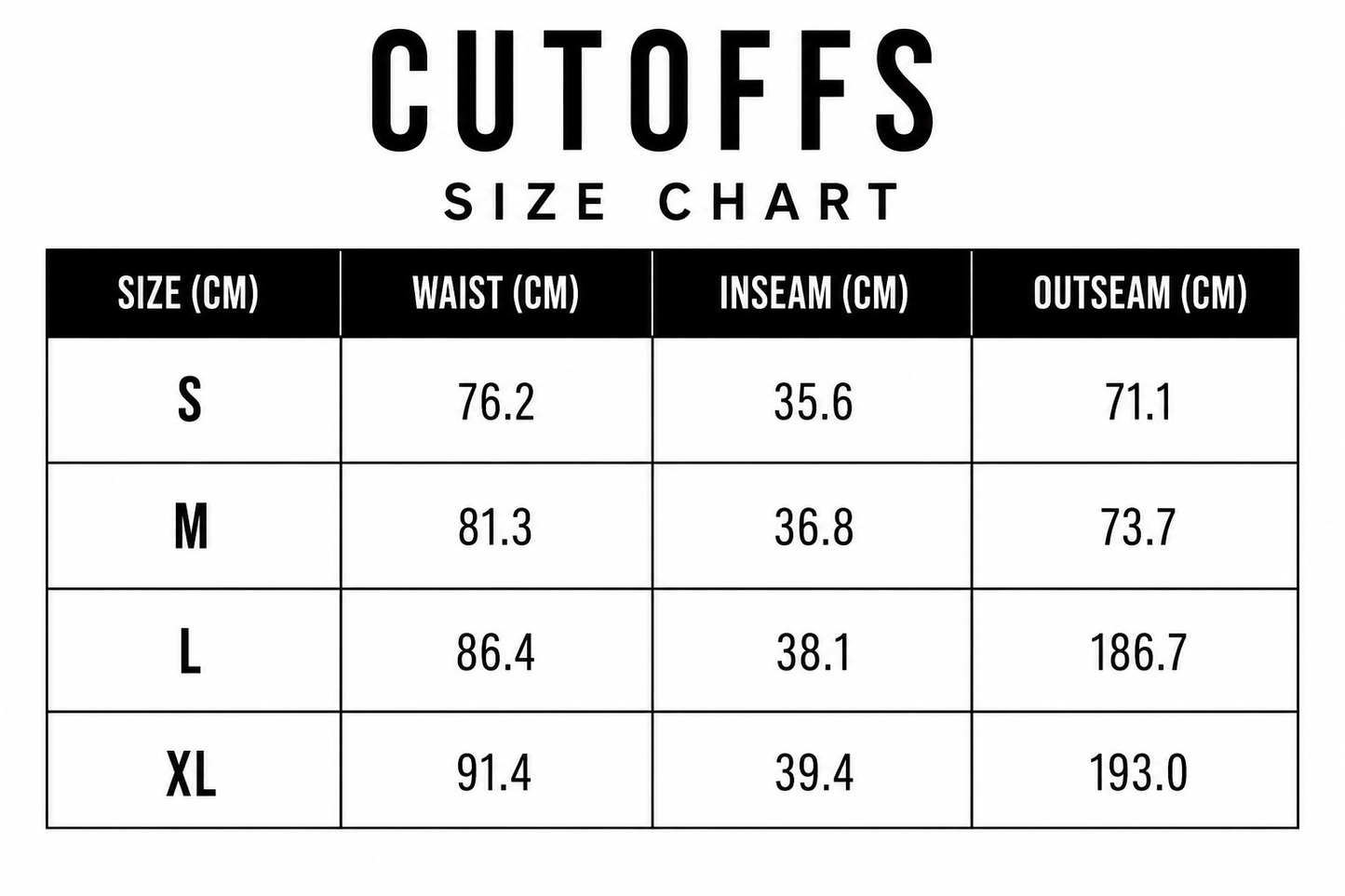 ISHIKI OG Cutoffs - Black